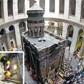 «O Tάφος του Ιησού βρίσκεται στα πρόθυρα καταστροφικής κατάρρευσης» λέει η ομάδα του&nbsp;ΕΜΠ