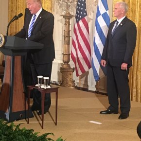 Καμμένος -Τραμπ: Συναντήθηκαν στο Λευκό Οίκο για την ημέρα της&nbsp;Ανεξαρτησίας