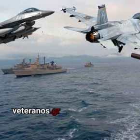 «ΗΙΝΟΧΟΣ 2017» ΦΩΤΙΑ ΚΑΙ ΑΤΣΑΛΙ… Επιδρομή δεκάδων Μαχητικών …Χτύπησαν Ναυτική Αρμάδα στο&nbsp;Καστελόριζο!