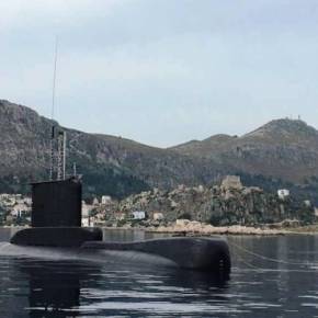 ΕΝ ΜΕΣΩ ΤΟΥΡΚΙΚΩΝ ΠΡΟΚΛΗΣΕΩΝ ΣΕ ΑΙΓΑΙΟ ΚΑΙ ΚΥΠΡΟ -Στο Καστελόριζο έστειλε το ΠΝ αιφνιδιαστικά το υποβρύχιο S-117 «Αμφιτρίτη»&nbsp;BINTEO