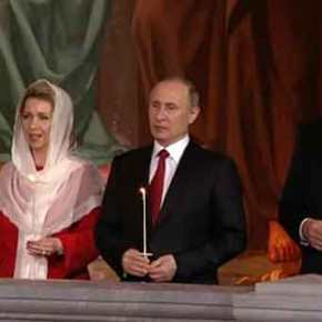 Θλιβερή η αντίθεση με τους δικούς μας άθεους εδώ – Ο Β.Πούτιν εύχεται «Αληθώς Ανέστη»&nbsp;(βίντεο)