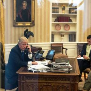 ΑΡΧΗΓΟΣ ΤΩΝ ΑΜΕΡΙΚΑΝΙΚΩΝ ΕΔ ΕΝΗΜΕΡΩΝΕΙ ΤΟ ΚΟΓΚΡΕΣΟ Τραμπ: «Δεν πρόκειται να αφήσω την Βόρεια Κορέα να μας απειλήσει με βαλλιστικούς&nbsp;πυραύλους»