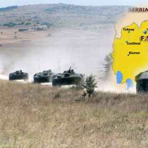 Kλιμάκωση: Σκοπιανά τεθωρακισμένα εισέβαλαν στο&nbsp;Τέτοβο