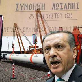 Τουρκία: «Η Ελλάδα παραβίασε τη Συνθήκη της Λωζάνης και μας απομονώνει ενεργειακά -Ετοιμάζει ολοκληρωτικό&nbsp;χτύπημα»