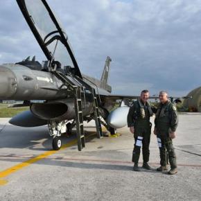 ΗΝΙΟΧΟΣ 2017: Ο ΑΓΕΑ και o Διοικητής USAFE στην Αεροπορική Βάση Ανδραβίδας –&nbsp;ΦΩΤΟ