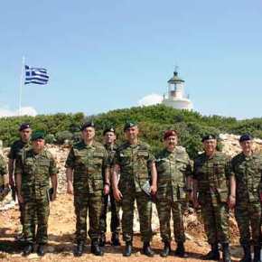 Ο Γενικός Επιθεωρητής Στρατού με τους ακρίτες του Αιγαίου –&nbsp;ΦΩΤΟ