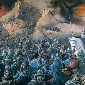 1000 λεοντόκαρδοι Κρήτες με αρχηγό τους στον Σφακιανό Καλλικράτη ήταν οι τελευταίοι υπερασπιστές της&nbsp;Πόλης