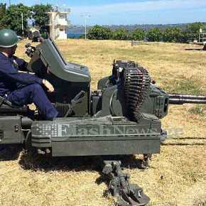 Βολές με Α/Α του ΠΝ με πραγματικά πυρά από τους …Υπερασπιστές του «ΟΧΥΡΟΥ»της Κρήτης! (φώτο &&nbsp;video)