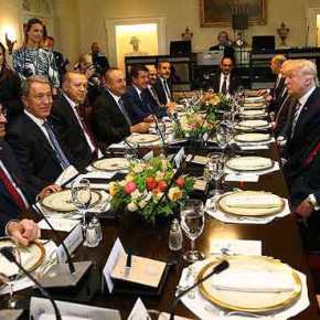 Αποστολή εξετελέσθη: Eπί δύο ώρες οι γαμπροί των Ν.Τραμπ-Ρ.Τ.Ερντογάν μοίραζαν το Αιγαίο και τα ενεργειακά αποθέματα της&nbsp;Α.Μεσογείου!