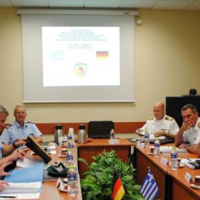 ΓΕΕΘΑ: Ελληνο-γερμανική στρατιωτική συνεργασία στην ανταλλαγή πληροφοριών –&nbsp;ΦΩΤΟ