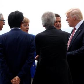 Άνω-κάτω έκανε τη Σύνοδο των G7 στην Ιταλία o Ντόναλντ&nbsp;Τραμπ