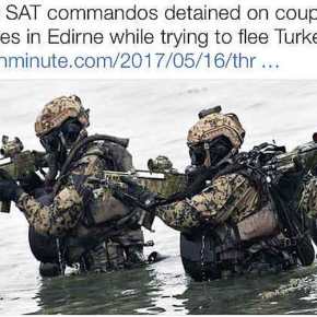 Τρεις ακόμη Τούρκοι κομάντος επιχείρησαν να περάσουν στην&nbsp;Ελλάδα