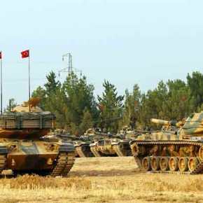 Eτοιμη η νέα δύναμη εισβολής του Ρ.Τ.Ερντογάν: 7.000 Τούρκοι στρατιώτες μαζί με FSA και τον ιδιωτικό στρατό SADAT μπαίνουν στην Συρία από τρία&nbsp;σημεία