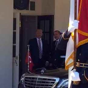Συνάντηση Τραμπ με Ερντογάν και ένταση έξω από το Λευκό&nbsp;Οίκο!