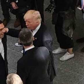 To πρώτο τετ α τετ Τσίπρα με Τραμπ&nbsp;(ΦΩΤΟ)