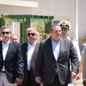 Ο Πάνος Καμμένος στην υπηρεσία ναυτικών τεχνικών εγκαταστάσεων του ΠΝ στη&nbsp;Λέρο