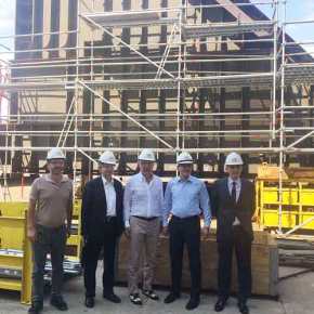 Φωτό από το πλοίο αμφίβιων επιχειρήσεων ANADOLU που ναυπηγούν οι&nbsp;Τούρκοι