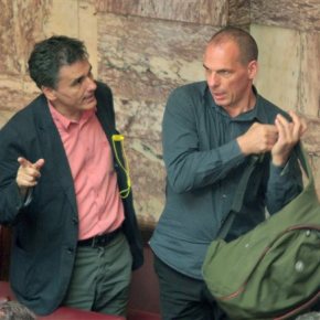 Ειρωνείες Τσακαλώτου για Βαρουφάκη: Δεν ανησυχώ ούτε στεναχωριέμαι για τον φίλο μου Η έξοδος στις αγορές είναι ένα μέσο και όχι ο σκοπός, δήλωσε ο υπουργός&nbsp;Οικονομικών