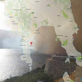 Λακωνία: Σε πύρινο κλοιό από το μεσημέρι- Καίγονται σπίτια στην Μάνη – Φωτιές σε Κεφαλονιά Βοιωτία Φθιώτιδα&nbsp;(βίντεο)