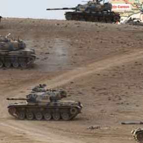 ΕΚΤΑΚΤΟ: Εισβολή του τουρκικού Στρατού στην Κομπάνι – Πολιορκείται η πόλη-σύμβολο των&nbsp;Κούρδων