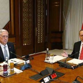 Τρέμει το κουρδικό κράτος ο Ερντογάν και το ΄δειξε στον Αμερικανό υπουργό&nbsp;Άμυνας