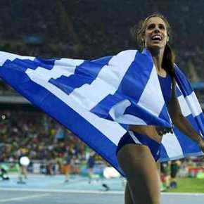 Χρυσάφι στους αιθέρες του Λονδίνου για την παγκόσμια πρωταθλήτρια Κατερίνα&nbsp;Στεφανίδη