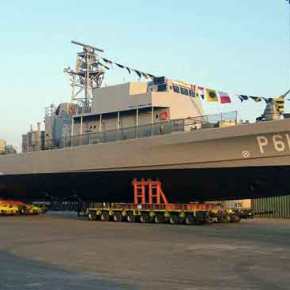 Καθέλκυση του πρώτου κυπριακού Περιπολικού Ανοικτής&nbsp;Θαλάσσης