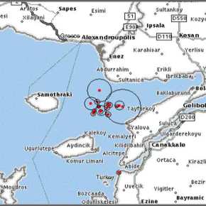 «ΜΥΣΤΗΡΙΟ» ΚΑΤΑΣΚΟΠΕΥΤΙΚΟ ΠΛΟΙΟ ΑΝΑΤΟΛΙΚΑ ΤΗΣ ΑΛΕΞΑΝΔΡΟΥΠΟΛΗΣ ΑΝΑΣΤΑΤΩΝΕΙ ΤΟΥΣ&nbsp;ΤΟΥΡΚΟΥΣ