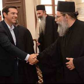 Δεν «τσίμπησαν» οι Αγιορείτες στο ψηφοθηρικό ταξίδι του&nbsp;Α.Τσίπρα