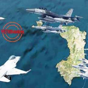 Με μισή Ντουζίνα Τούρκικα F-16 τα έβαλαν δυο απο τους » Κεραυνούς της 330&nbsp;Μ»!
