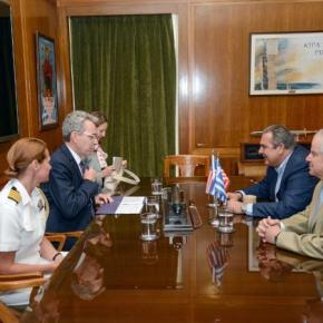 Συνάντηση Πάνου Καμμένου με τον Αμερικανό πρεσβευτή στην&nbsp;Ελλάδα