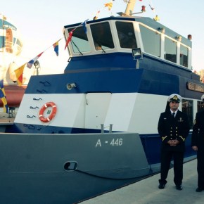 ΔΗΜΗΤΡΙΑΣ: ΑΥΤΟ ΕΙΝΑΙ ΤΟ ΝΕΟ ΒΟΗΘΗΤΙΚΟ ΠΛΟΙΟ ΒΑΣΕΩΣ ΤΟΥ ΠΝ&nbsp;(PHOTOS)