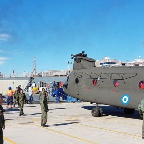 Στην Ελλάδα 3 CH-47D Chinook και 2 εξομοιωτές πτήσης από τις ΗΠΑ&nbsp;(φωτό)