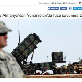 «Ασκήσεις πυραυλικής άμυνας από ΗΠΑ και Γερμανία στην&nbsp;Ελλάδα»