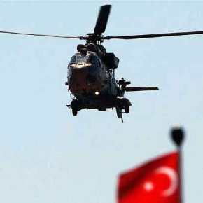 Κλιμακώνει η Άγκυρα την προκλητική της στάση – Δύο υπερπτήσεις τούρκικου ελικοπτέρου πάνω από τα&nbsp;Ίμια