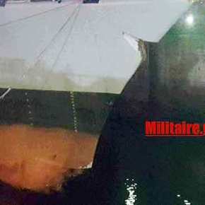 Η φρεγάτα ΚΑΝΑΡΗΣ στα Ναυπηγεία Σκαραμαγκά σε 2 φωτό που μπορούν να&nbsp;δημοσιευθούν