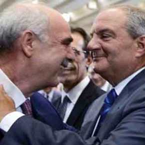 ΣΥΝΑΝΤΗΣΗ ΚΑΡΑΜΑΝΛΗ- ΜΕΪΜΑΡΑΚΗ : Τι συζήτησαν στην Παναγή&nbsp;Κυριακού