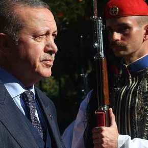 Το Άγριο βλέμμα των Ευζώνων στον Ερντογάν!&nbsp;(φωτό)