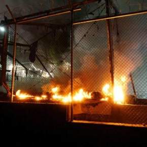 Μυτιλήνη: Τραυματίες και σοβαρά επεισόδια στον καταυλισμό της&nbsp;Μόριας