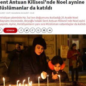 Κωνσταντινούπολη: Στην εκκλησία του Αγίου Αντωνίου έκαναν Χριστούγεννα και οι&nbsp;…μουσουλμάνοι