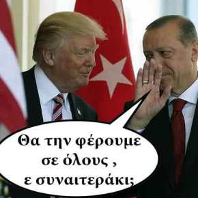 «Εσκυψαν το κεφάλι» πάλι οι ΗΠΑ στον Ρ.Τ.Ερντογάν: «Νόμιμο το δικαίωμα της Τουρκίας να κτυπήσει τους&nbsp;Κούρδους»!