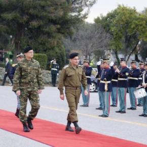 Επίσκεψη στο ΓΕΣ του Αρχηγού των Χερσαίων Δυνάμεων του&nbsp;Ισραήλ