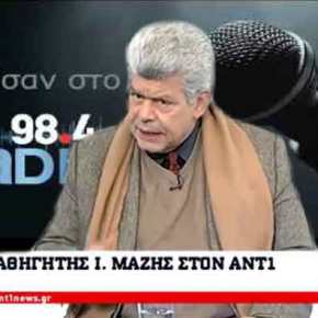 Ι.Μάζης: Γιατί βιαζόμαστε με τα Σκόπια – Η Τουρκία οδηγείται σε&nbsp;αδιέξοδο