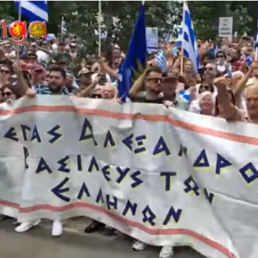 Ακόμα τρέχουν – Οι Έλληνες της Μελβούρνης τσάκισαν στο ξύλο τους Σκοπιανούς!&nbsp;(βίντεο)