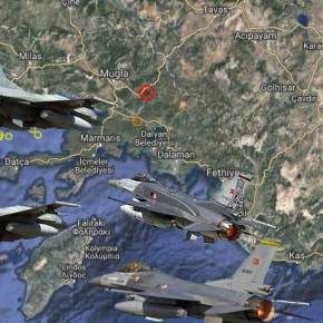 Η Επίδειξη Κυριαρχίας απο Τούρκικα F-16 …Έφερε Αερομαχία ΝΑ της&nbsp;Ρόδου!
