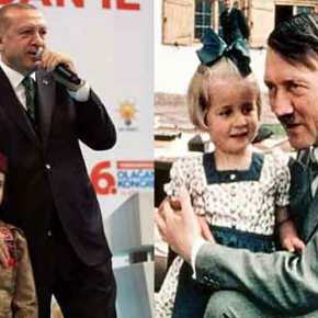 Μια σημαία “έταξε” ο Ερντογάν σ΄ ένα μικρό κορίτσι “αν γίνει&nbsp;μάρτυρας”!