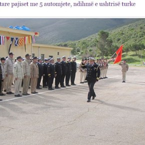 Σάββατο, 10 Φεβρουαρίου 2018Ο αλβανικός στρατός παραλαμβάνει δώρα από την&nbsp;Τουρκία