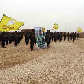 ΚΑΤΑΦΘΑΝΟΥΝ ΧΙΛΙΑΔΕΣ ΚΟΥΡΔΟΙ ΝΑ ΠΟΛΕΜΗΣΟΥΝ ΣΤΟ ΑΦΡΙΝ&nbsp;(βίντεο)