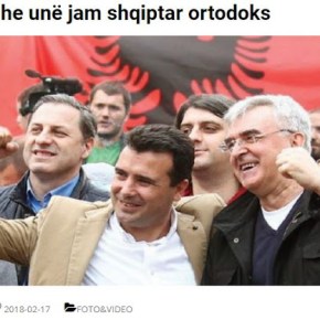 Ζόραν Ζάεφ: Είμαι και εγώ Αλβανός&nbsp;Ορθόδοξος