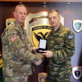 Στο ΓΕΣ ο υποδιοικητής της 21ης ΔΥΔΜ του Στρατού των ΗΠΑ στην&nbsp;Ευρώπη